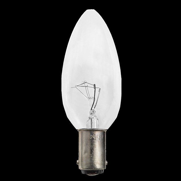 Kronljus klar Ba15d 25W